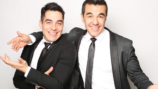Omar Chaparro did a Mexican comedy event called " Imparables " with Adrian Uribe.