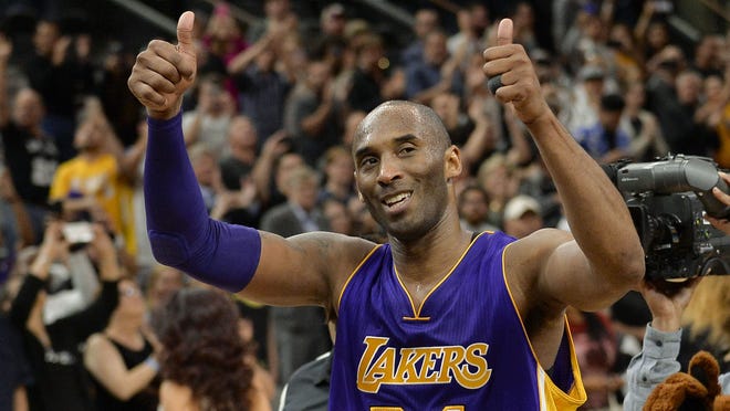 Kobe Bryant, todo un ídolo de los Lakers.