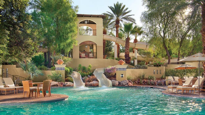 The Sonoran Splash pool at the Fairmont Scottsdale Princess.
