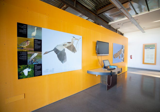 The Rio Salado Audubon Center in Phoenix sits on a parcel of land that is about 11 acres and is part of the Rio Salado Habitat Restoration Area, a 600 acre park. Center's mission is to connect urban people with nature.