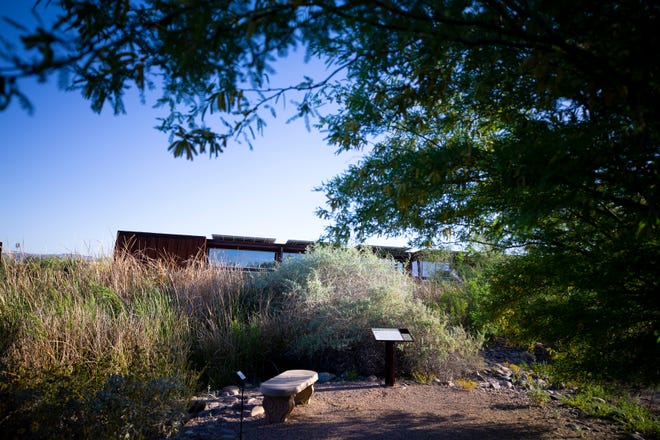 The Rio Salado Audubon Center in Phoenix sits on a parcel of land that is about 11 acres and is part of the Rio Salado Habitat Restoration Area, a 600 acre park.