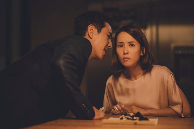 Sun-kyun Lee (left) and Yeo-jeong Jo star in "Parasite."