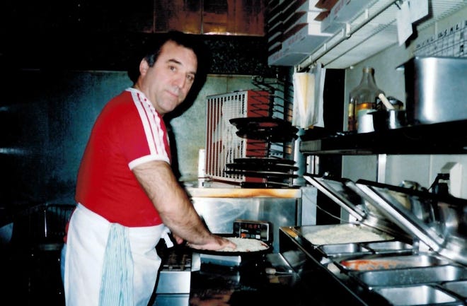 Ken Spinato in the kitchen of Spinato's.