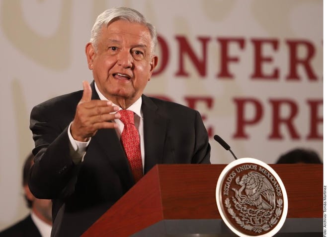 Andrés Manuel López Obrador, presidente de México,