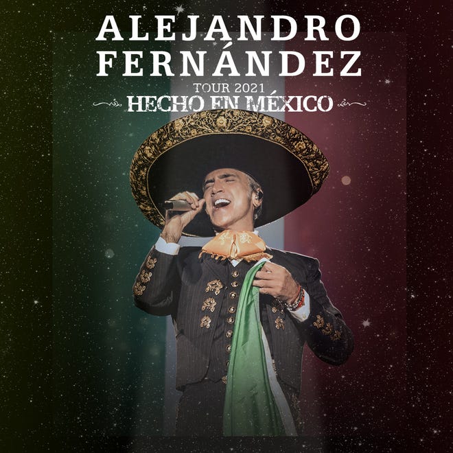 Alex participará en la gira de su padre Alejandro Fernández “Hecho en México”, por varias ciudades de Estados Unidos.