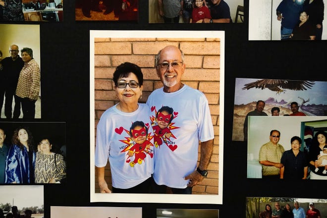 Ginny and Herman Castillo, both of died 33 days apart of COVID-19 this year.