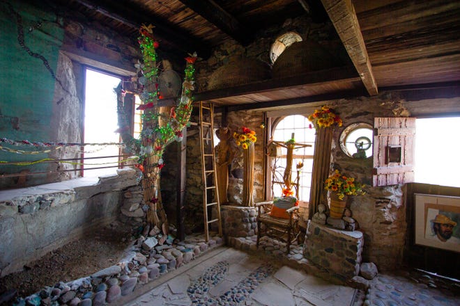 A room inside The Mystery Castle on Nov. 19, 2021, at South Mountain Park built by Boyce Luther Gulley using recycled materials.