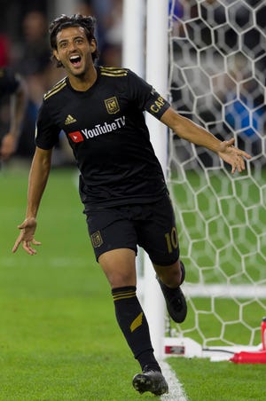 Carlos Vela, estrella mexicana del LAFC.