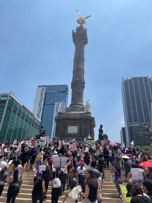 Diversas organizaciones feministas pidieron justicia y verdad en la muerte de Debanhi, y de muchas mujeres más que son asesinadas o violentadas en México.