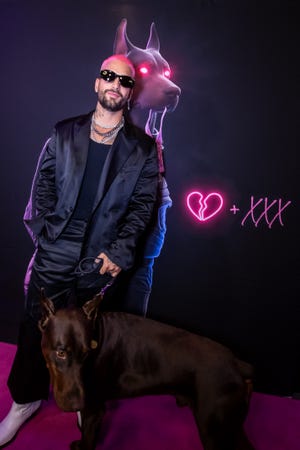 Maluma presentó en la Ciudad de México,  su nuevo disco The Love & Sex Tape”.