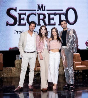 Diego Klein, Macarena García, Isidora Vives, y Andrés Baida, debutan como protagonistas en la telenovela “Mi Secreto”.