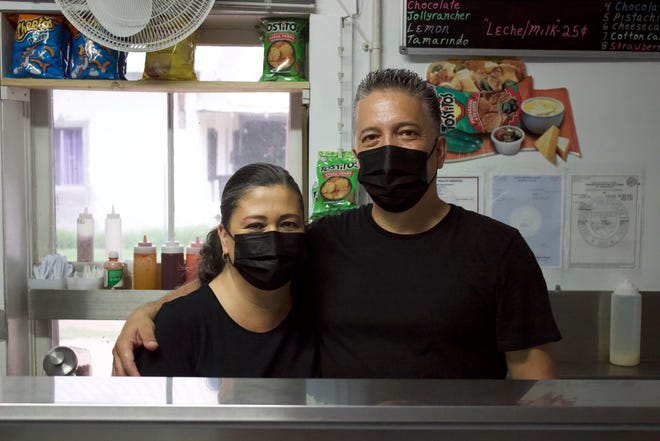 In its more than three decades of operation, Finitos has grown into a cornerstone of Nogales, Arizona. Milo and Maria Rendon, the owners of the establishment, are pictured in their business on Saturday, July 16, 2022.